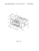 ELECTRICAL CONNECTOR WITH DIFFERENT CONTACTS SHARING A SAME SOLDERING LEG diagram and image