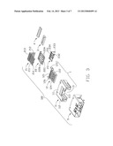 ELECTRICAL CONNECTOR WITH DIFFERENT CONTACTS SHARING A SAME SOLDERING LEG diagram and image