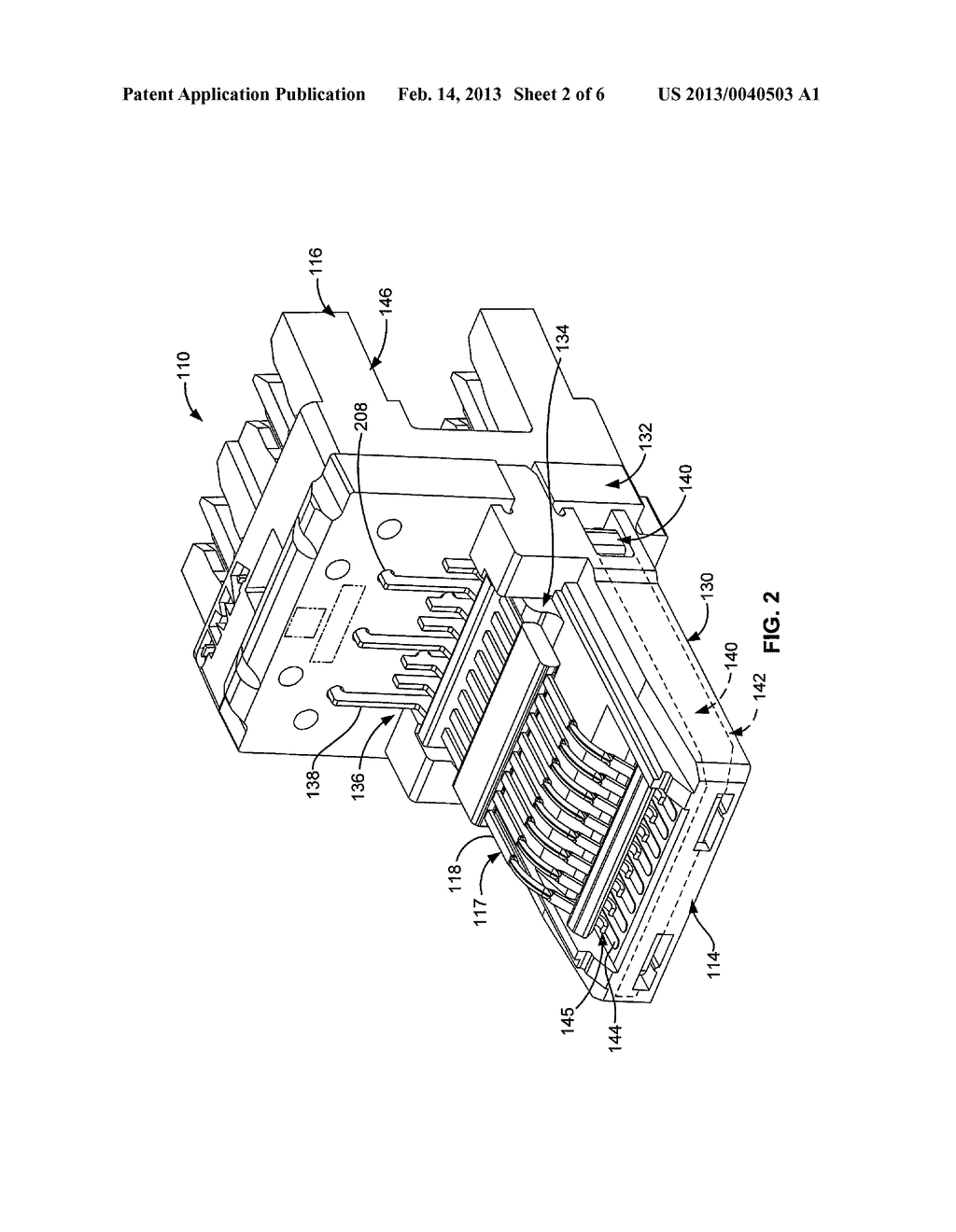 ELECTRICAL CONNECTOR WITH SEPARABLE CONTACTS - diagram, schematic, and image 03