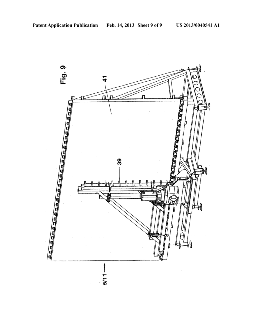 DEVICE FOR CONVEYING PLATE-SHAPED ELEMENTS - diagram, schematic, and image 10