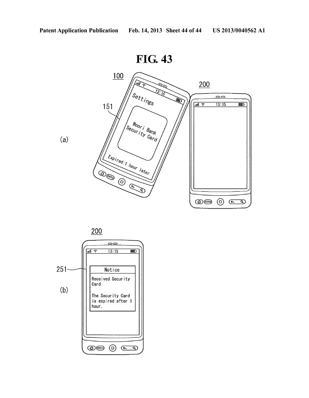 MOBILE TERMINAL AND METHOD OF CONTROLLING THE SAME - diagram, schematic, and image 45