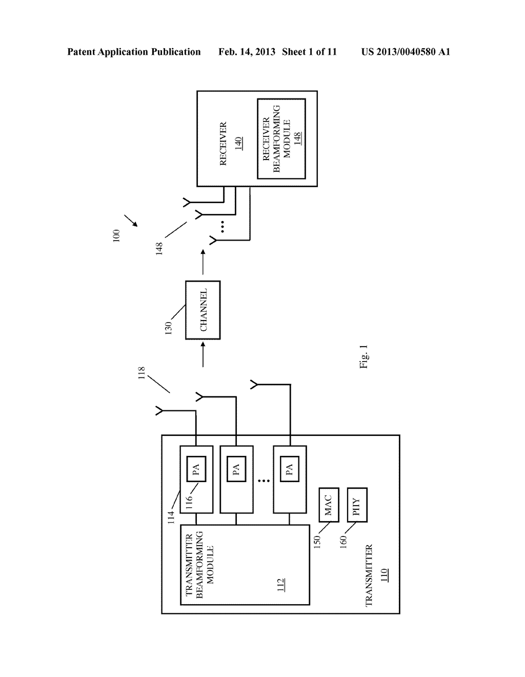 METHOD FOR SINGLE STREAM BEAMFORMING WITH MIXED POWER CONSTRAINTS - diagram, schematic, and image 02