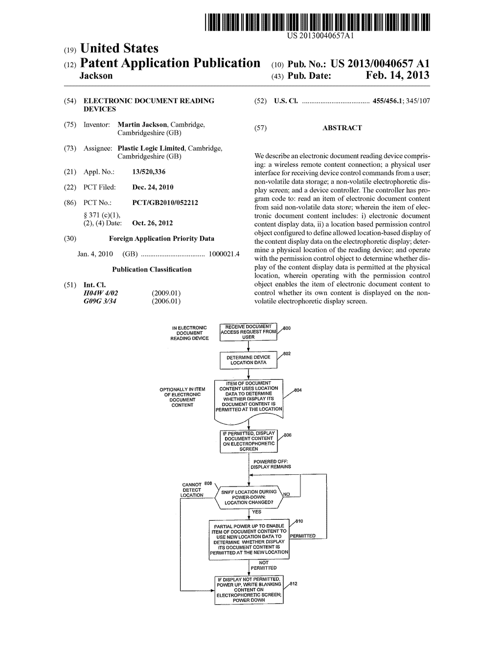 ELECTRONIC DOCUMENT READING DEVICES - diagram, schematic, and image 01