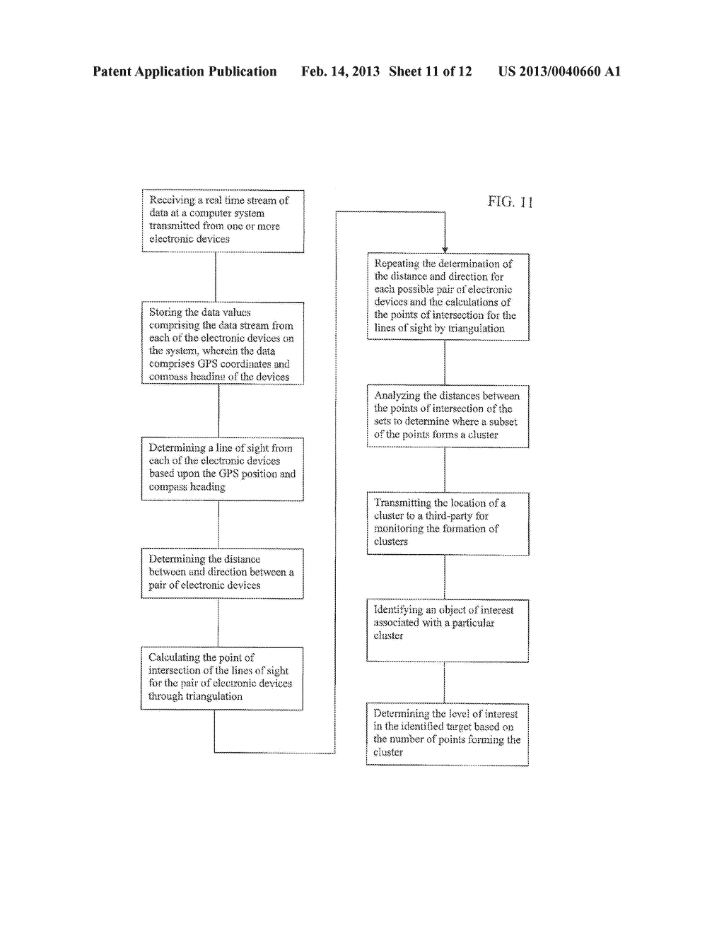 SYSTEMS AND METHODS FOR ANALYTIC DATA GATHERING FROM IMAGE PROVIDERS AT AN     EVENT OR GEOGRAPHIC LOCATION - diagram, schematic, and image 12