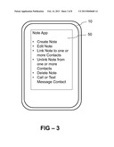 MOBILE APPLICATION FOR A PERSONAL  ELECTRONIC DEVICE diagram and image