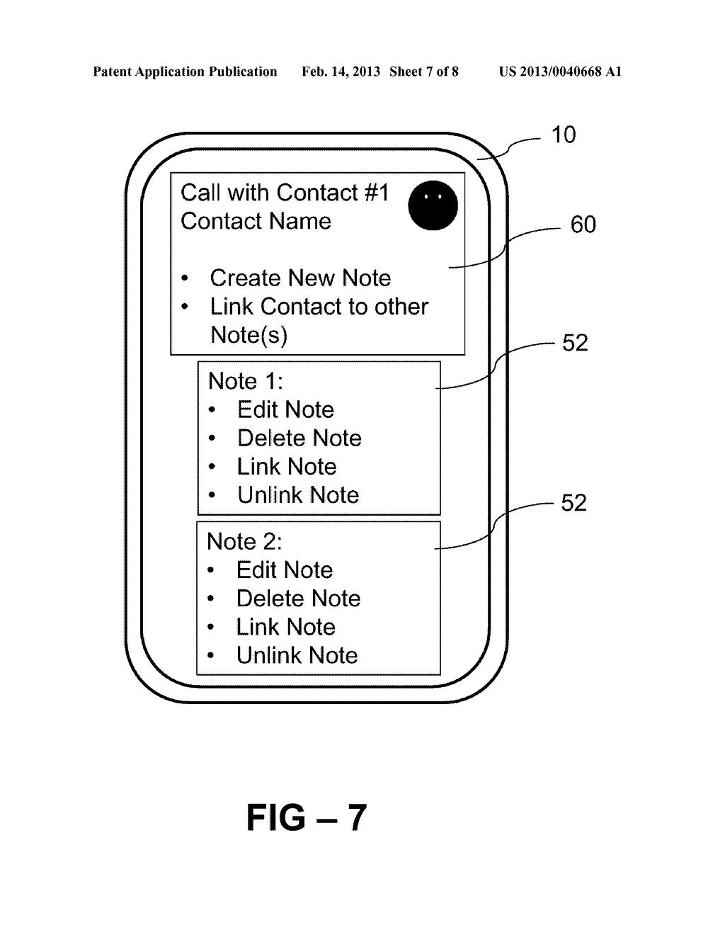 MOBILE APPLICATION FOR A PERSONAL  ELECTRONIC DEVICE - diagram, schematic, and image 08