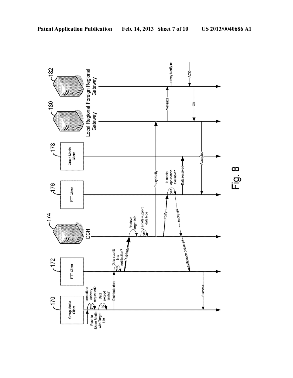 SYSTEM AND METHOD FOR SHARING MEDIA IN A GROUP COMMUNICATION AMONG     WIRELESS COMMUNICATION DEVICES - diagram, schematic, and image 08