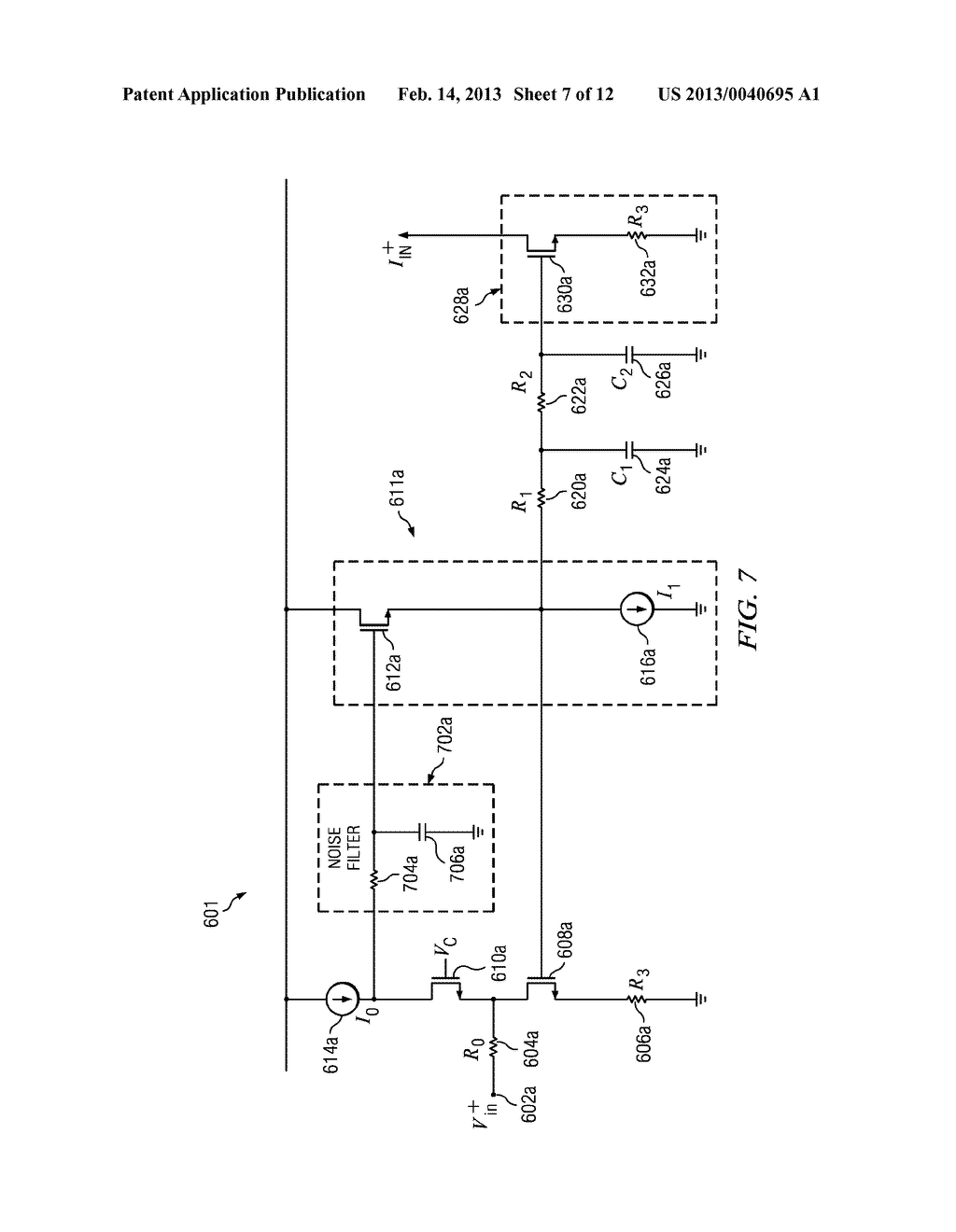 SYSTEM AND METHOD FOR PRESERVING INPUT IMPEDANCE OF A CURRENT-MODE CIRCUIT - diagram, schematic, and image 08