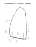 Golf club head with multi-material face diagram and image