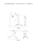 TENNIS, GOLF AND BASKETBALL TRAINING DEVICE HAVING AN ADJUSTABLE HOOP diagram and image