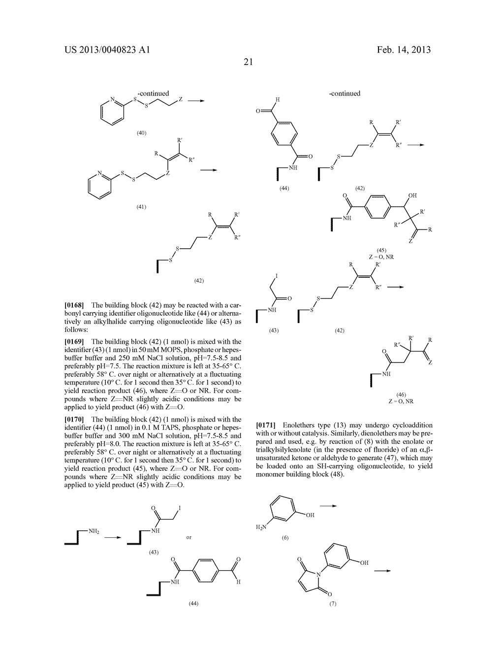 METHOD FOR THE SYNTHESIS OF A BIFUNCTIONAL COMPLEX - diagram, schematic, and image 69