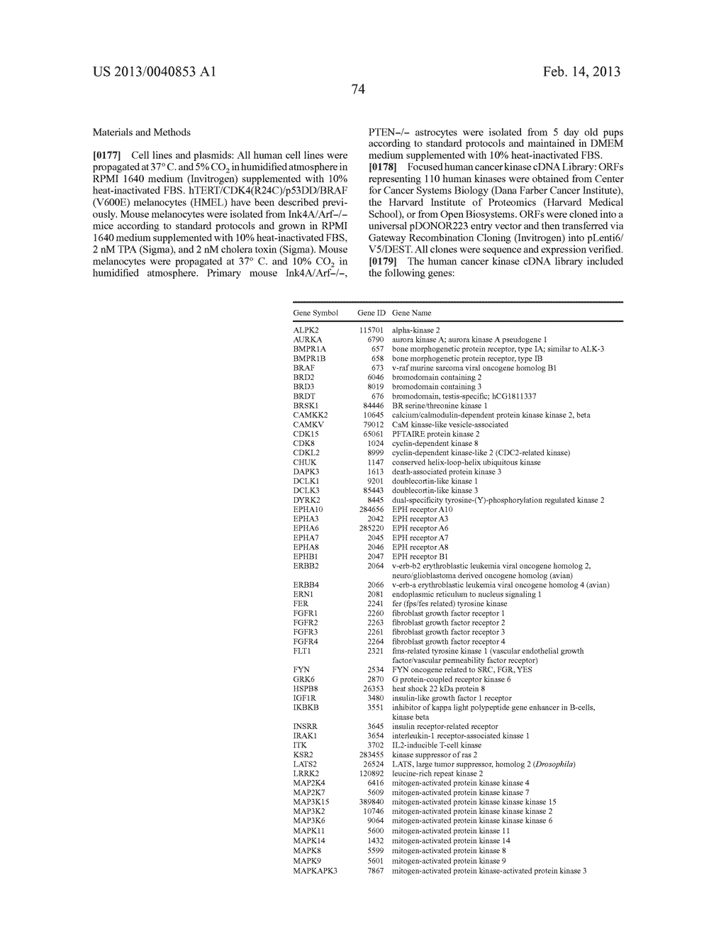 Context Specific Genetic Screen Platform to Aid in Gene Discovery and     Target Validation - diagram, schematic, and image 85