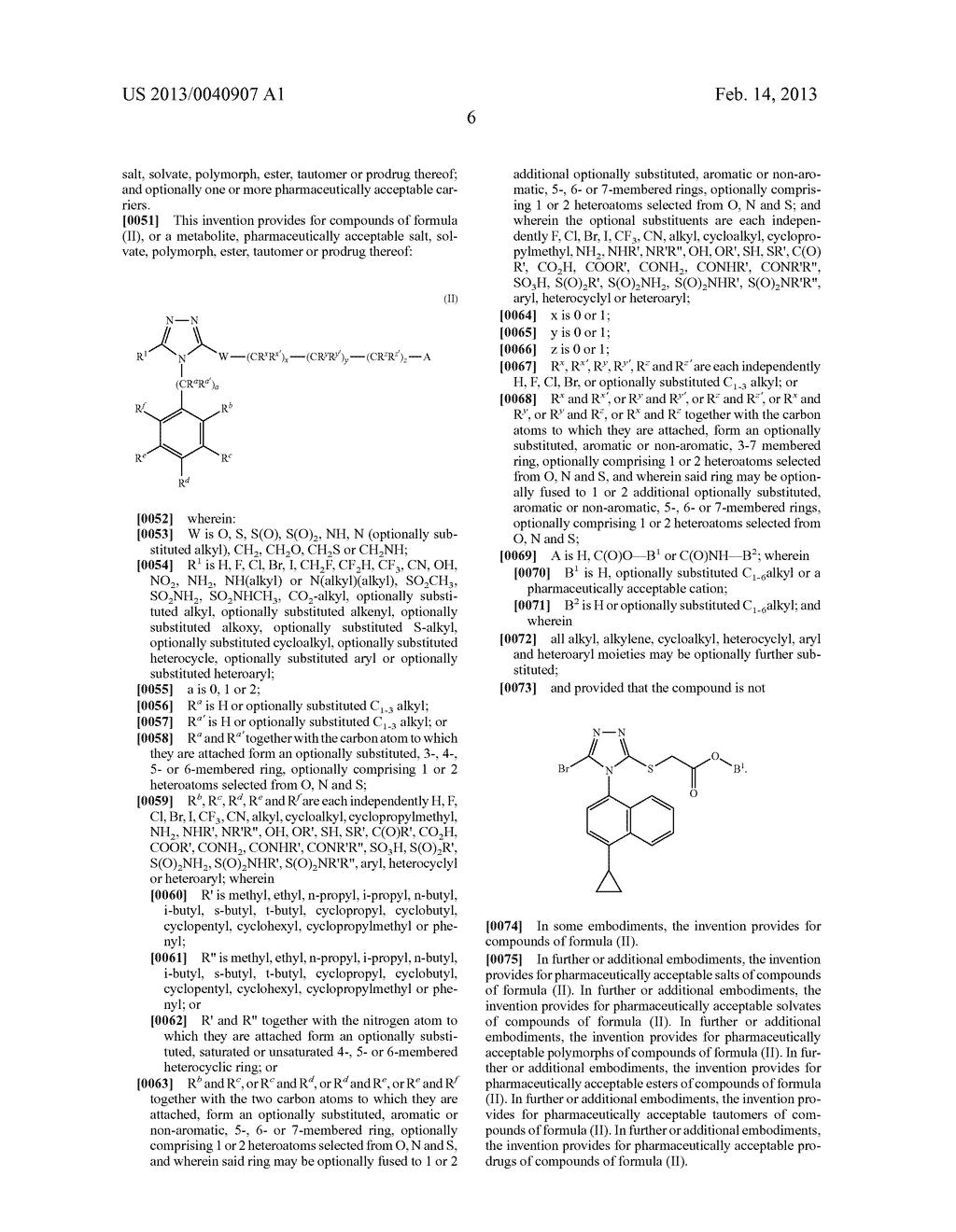 Compounds, Compositions and Methods of Using Same for Modulating Uric Acid     Levels - diagram, schematic, and image 07