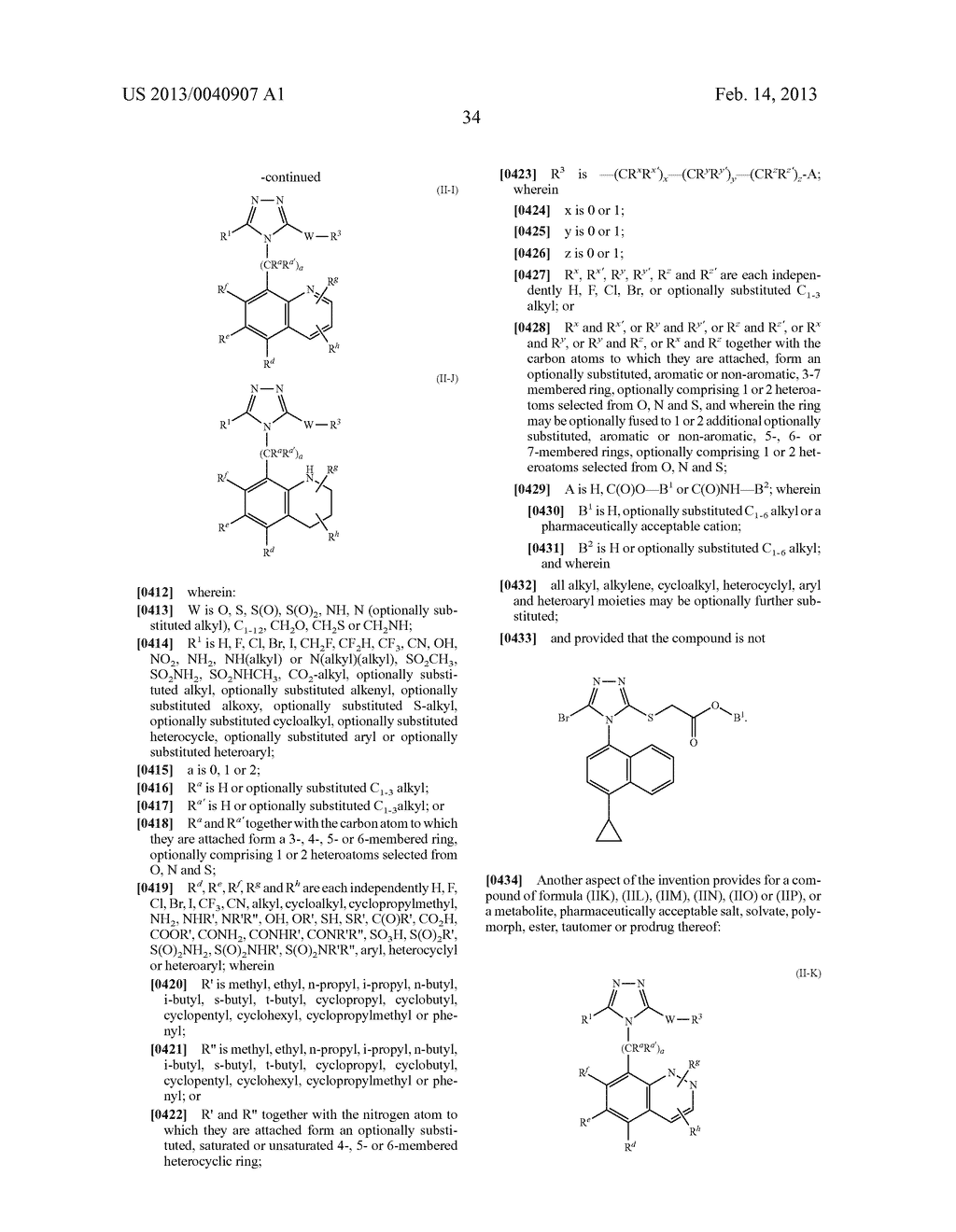 Compounds, Compositions and Methods of Using Same for Modulating Uric Acid     Levels - diagram, schematic, and image 35