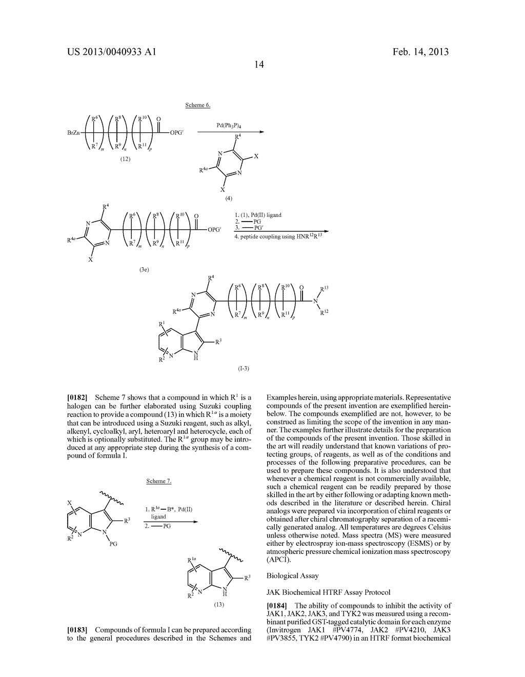 AZAINDOLES AS JANUS KINASE INHIBITORS - diagram, schematic, and image 15