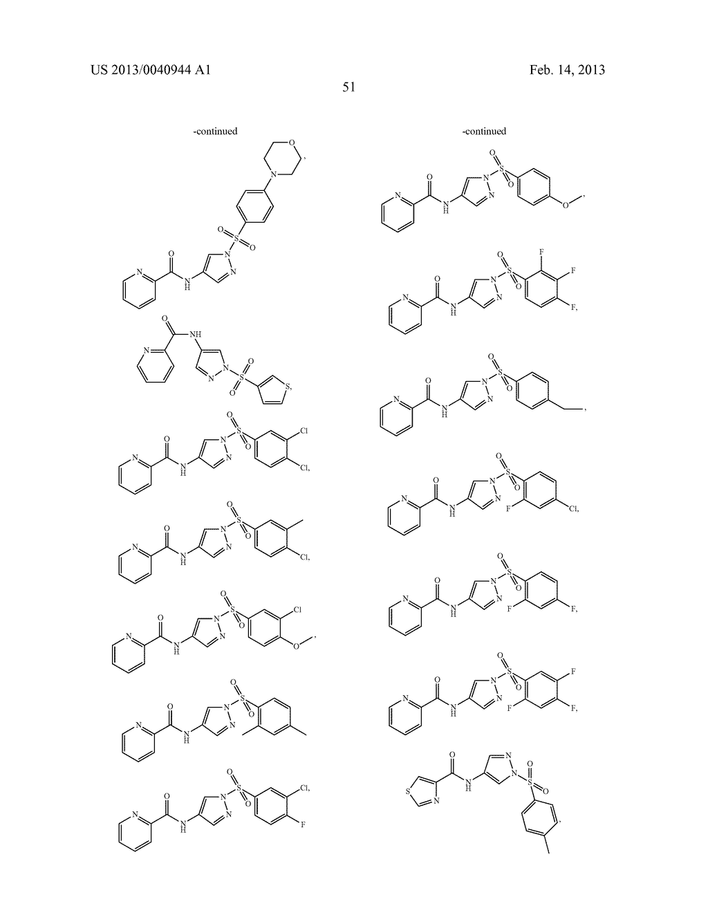 MGLUR4 ALLOSTERIC POTENTIATORS, COMPOSITIONS, AND METHODS OF TREATING     NEUROLOGICAL DYSFUNCTION - diagram, schematic, and image 52