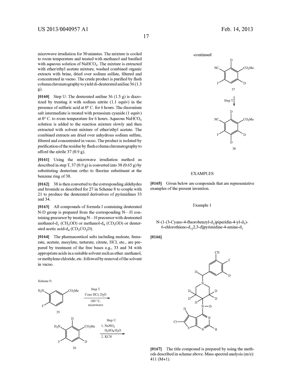 Deuterium-Enriched Pyrimidine Compounds and Derivatives - diagram, schematic, and image 18