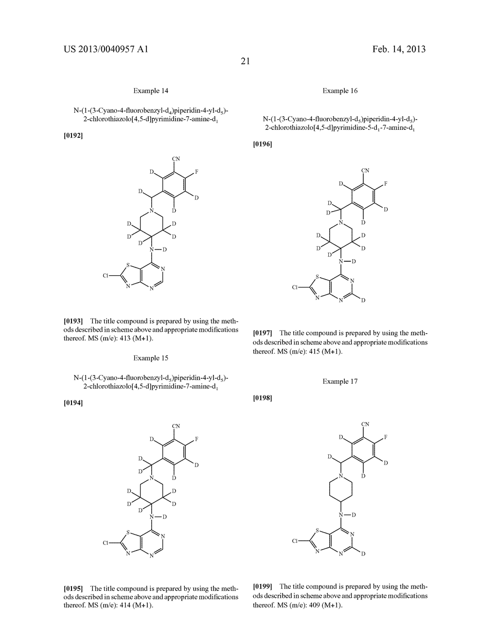 Deuterium-Enriched Pyrimidine Compounds and Derivatives - diagram, schematic, and image 22