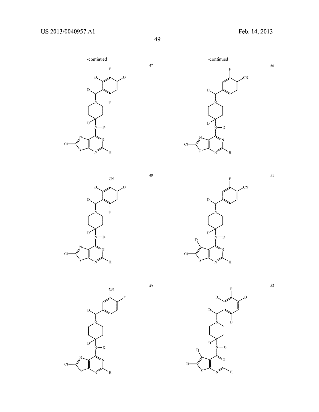 Deuterium-Enriched Pyrimidine Compounds and Derivatives - diagram, schematic, and image 50