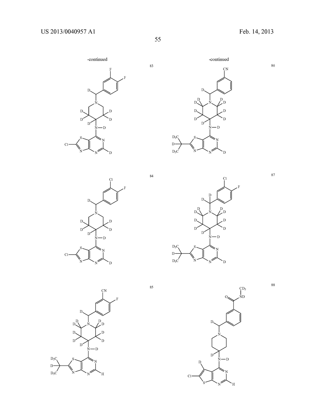 Deuterium-Enriched Pyrimidine Compounds and Derivatives - diagram, schematic, and image 56
