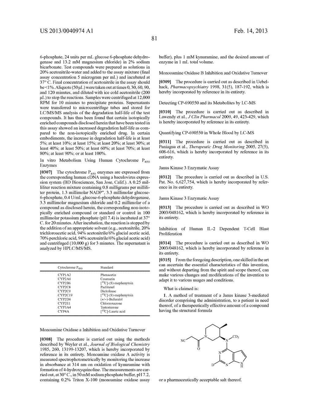 PIPERIDINE INHIBITORS OF JANUS KINASE 3 - diagram, schematic, and image 82