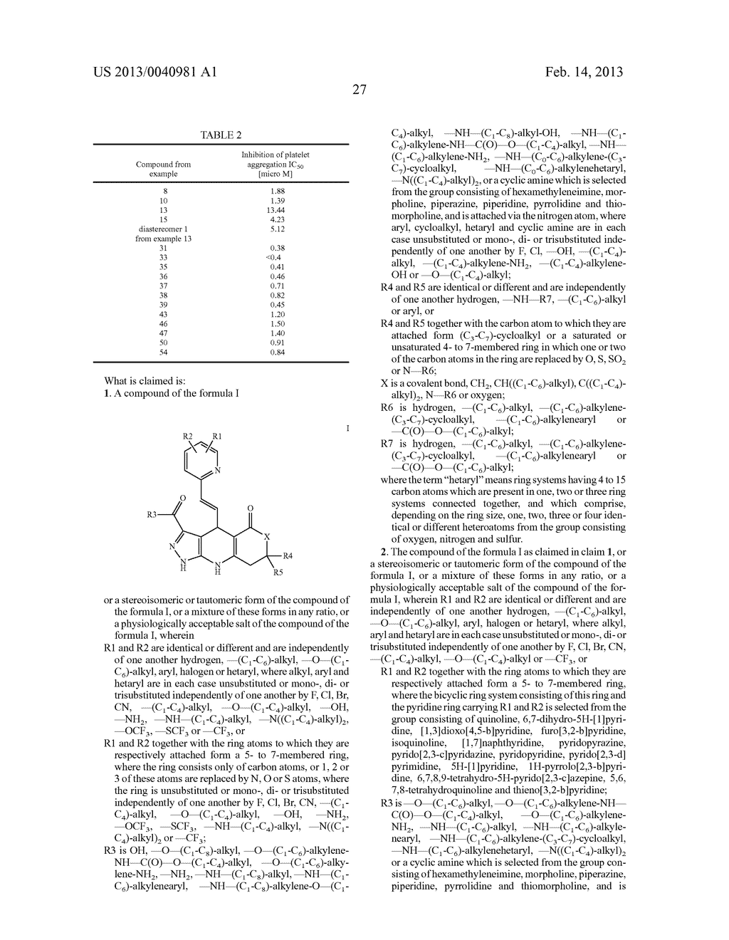 Pyridylvinylpyrazoloquinolines as PAR1 inhibitors - diagram, schematic, and image 28