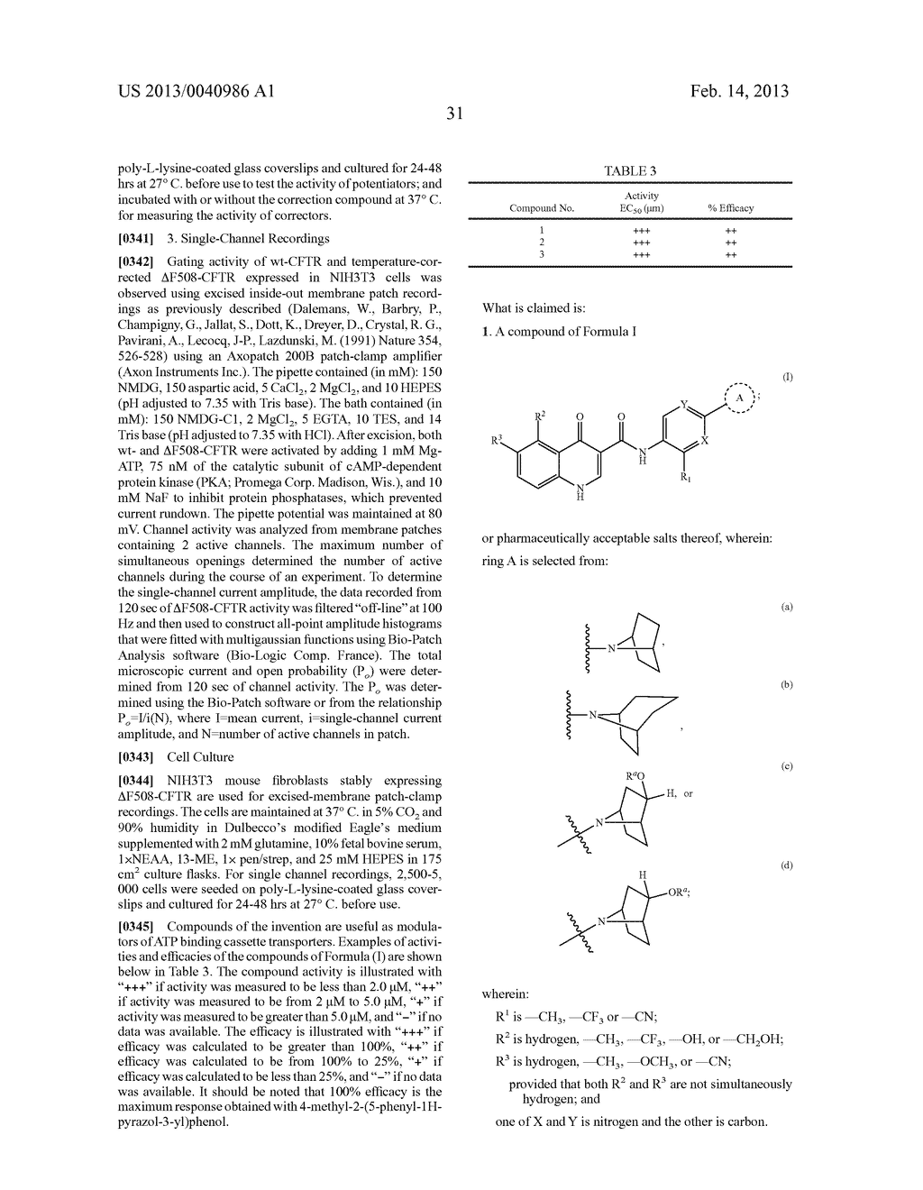 Modulators of Cystic Fibrosis Transmembrane Conductance Regulator - diagram, schematic, and image 32