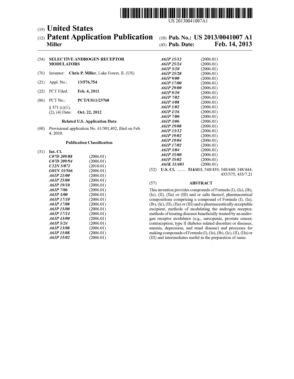 Selective Androgen Receptor Modulators - diagram, schematic, and image 01