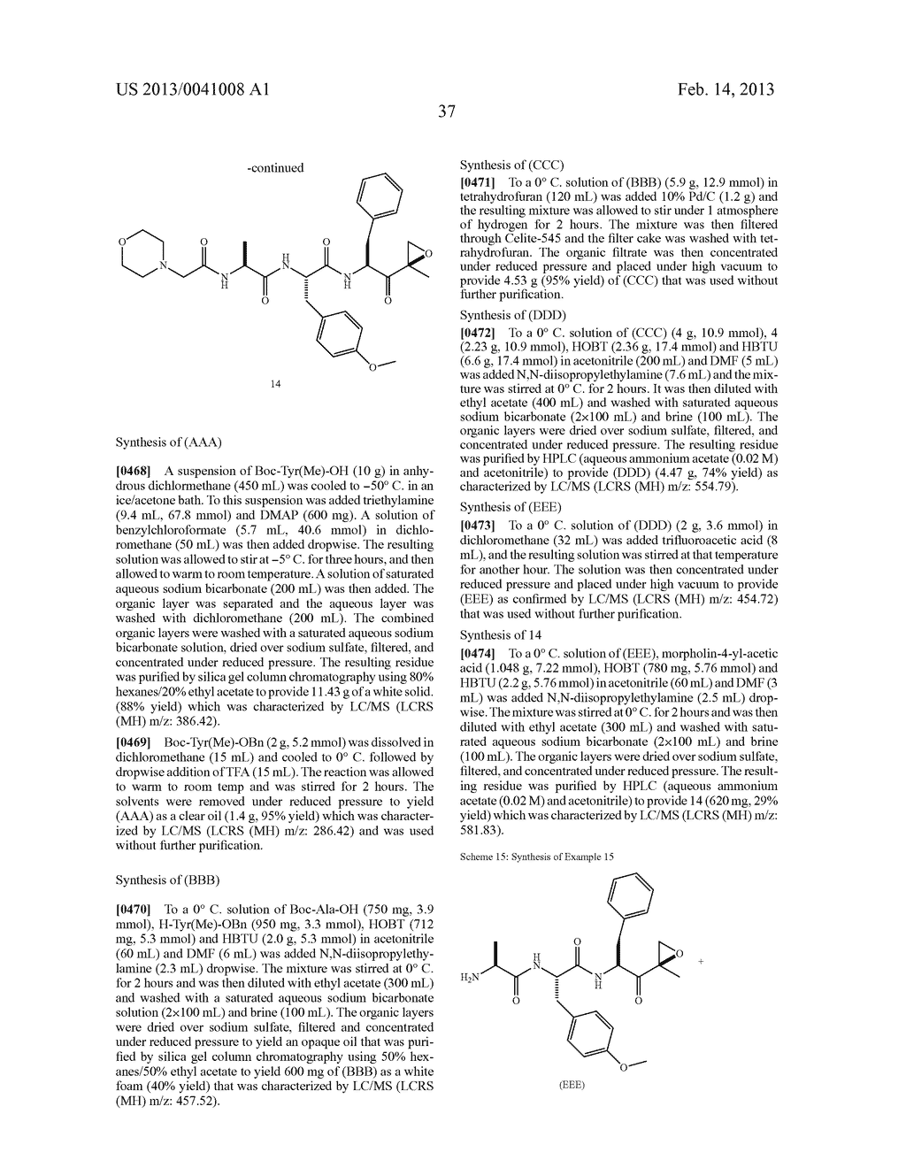 COMPOUNDS FOR ENZYME INHIBITION - diagram, schematic, and image 40