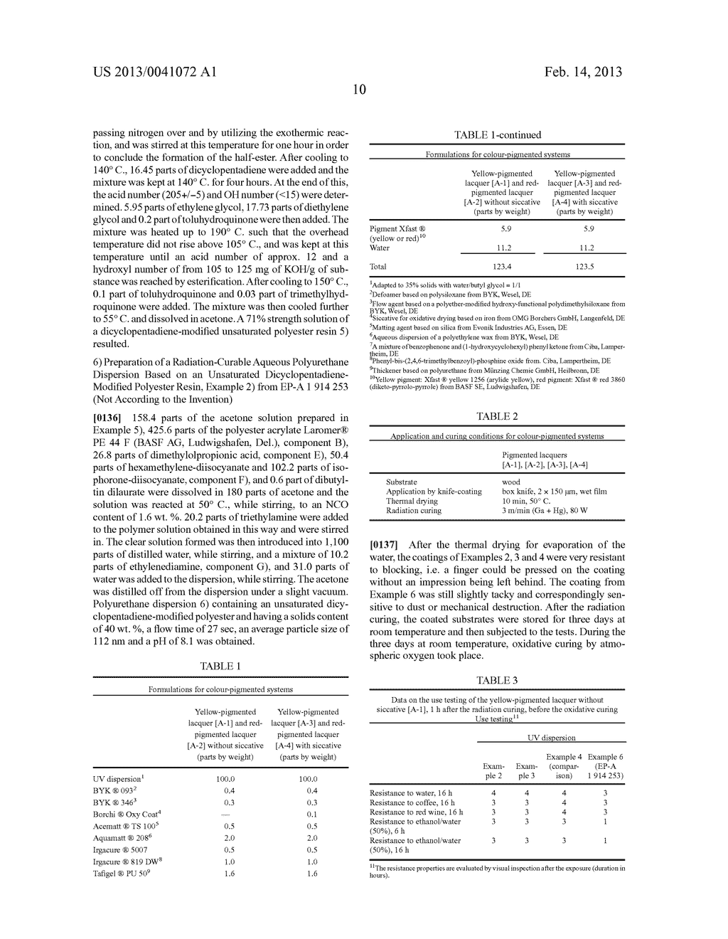 AQUEOUS POLYURETHANE DISPERSIONS - diagram, schematic, and image 11