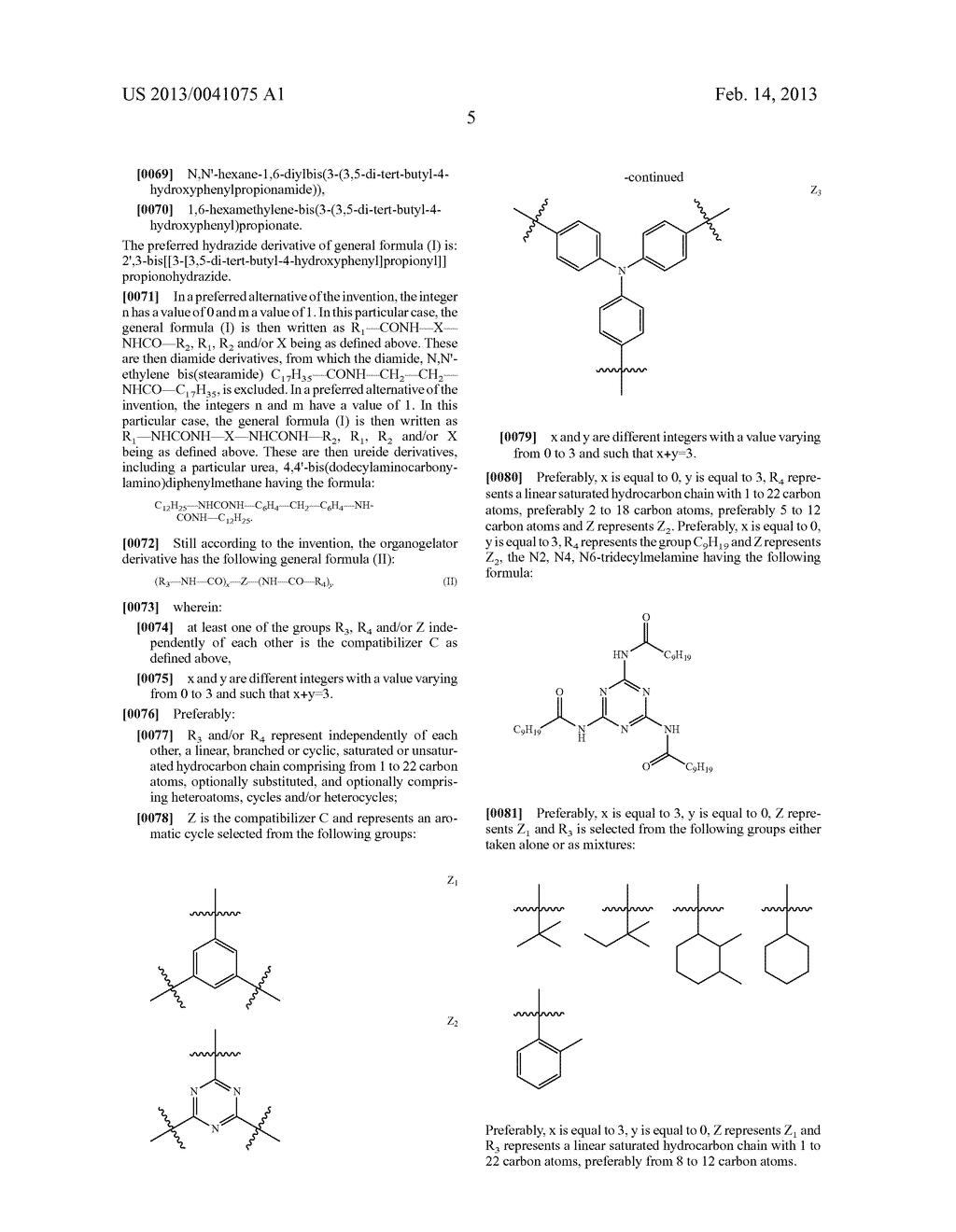 USE OF ORGANOGELATOR DERIVATIVES IN BITUMINOUS COMPOSITIONS TO IMPROVE THE     RESISTANCE OF SAME TO CHEMICAL STRESS - diagram, schematic, and image 06