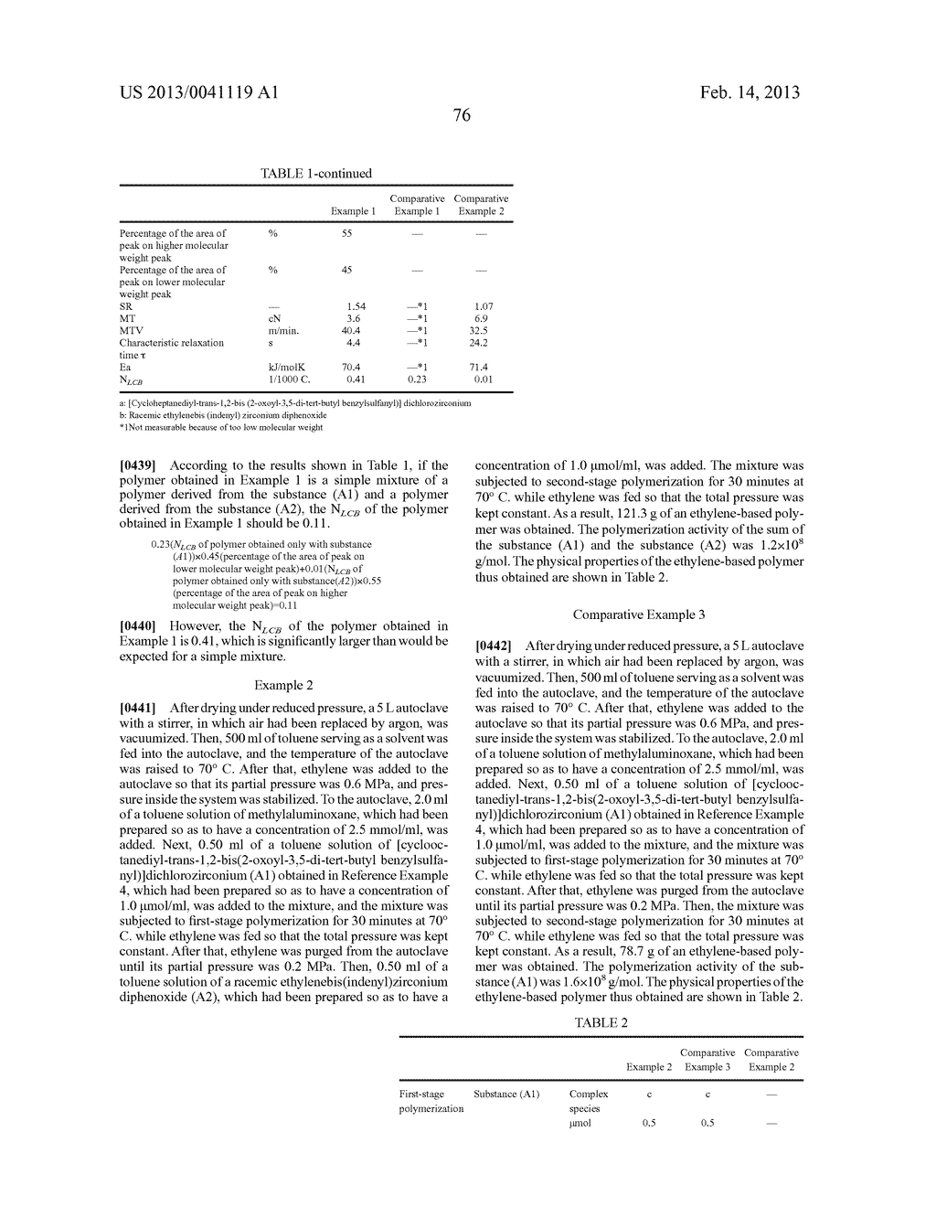 OLEFIN POLYMER PRODUCING METHOD, ETHYLENE POLYMER, AND MOLD PRODUCT - diagram, schematic, and image 77