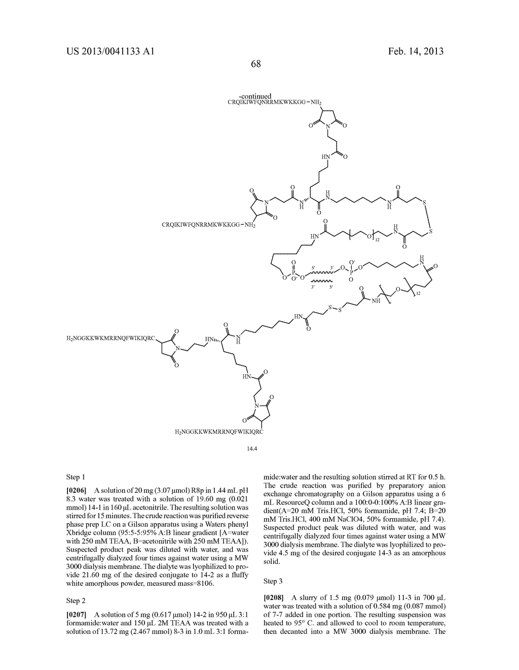 NOVEL SINGLE CHEMICAL ENTITIES AND METHODS FOR DELIVERY OF     OLIGONUCLEOTIDES - diagram, schematic, and image 77