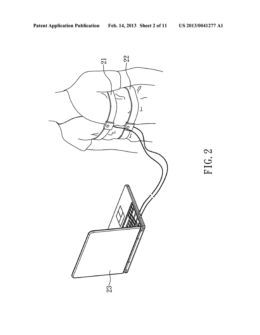 METHOD FOR EXTRACTING THE FEATURE OF AN ABDOMINAL BREATHING AND A SYSTEM     USING THE SAME - diagram, schematic, and image 03