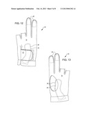 FUNCTIONAL EXERCISE GLOVE AND 19+19 DEGREE ERGONOMIC BRACING DEVICES diagram and image