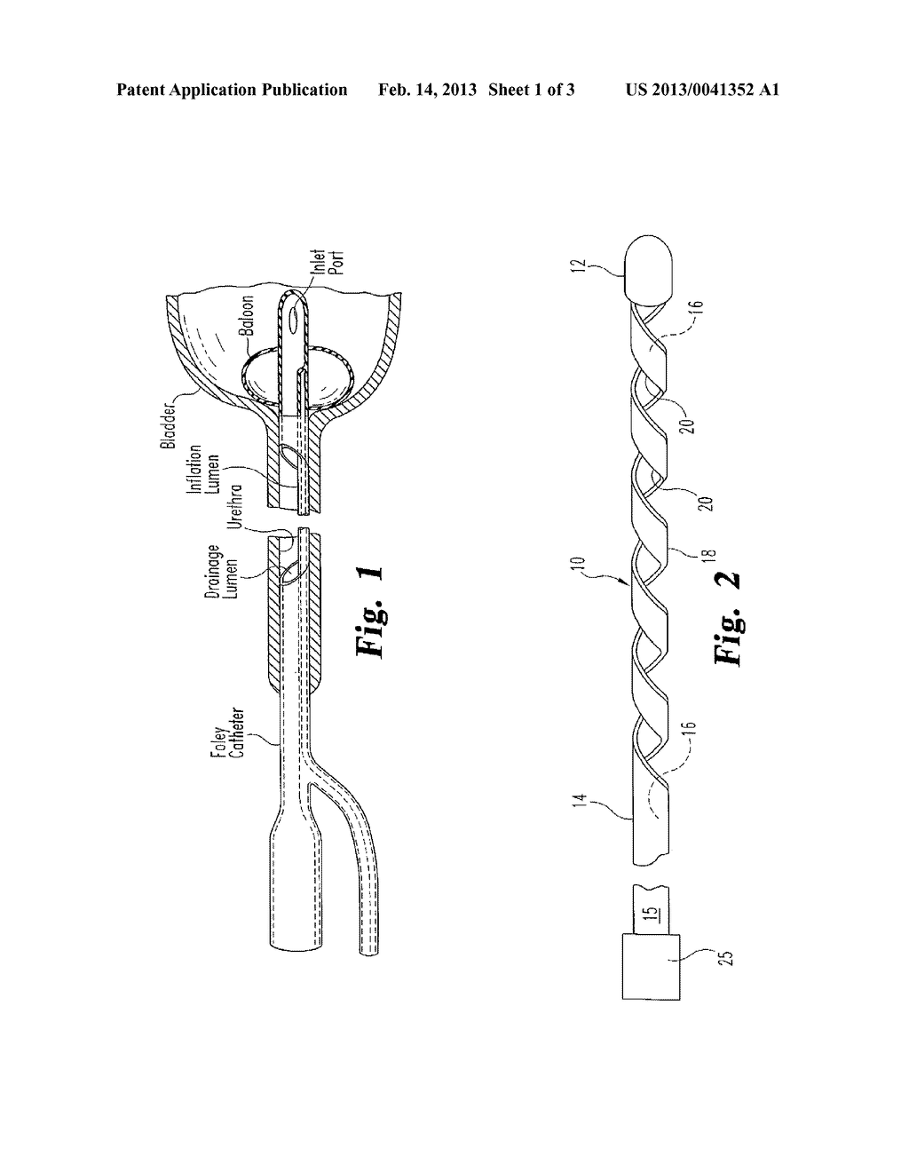 Self-Cleansing Bladder Drainage Catheter - diagram, schematic, and image 02