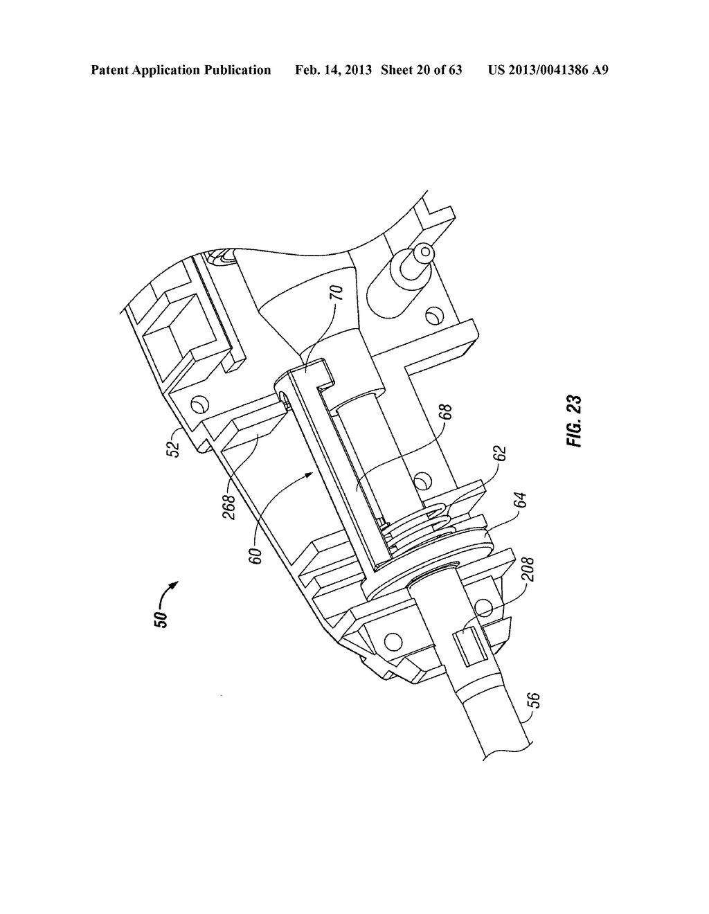 Multiple member interconnect for surgical instrument and absorbable screw     fastener - diagram, schematic, and image 21