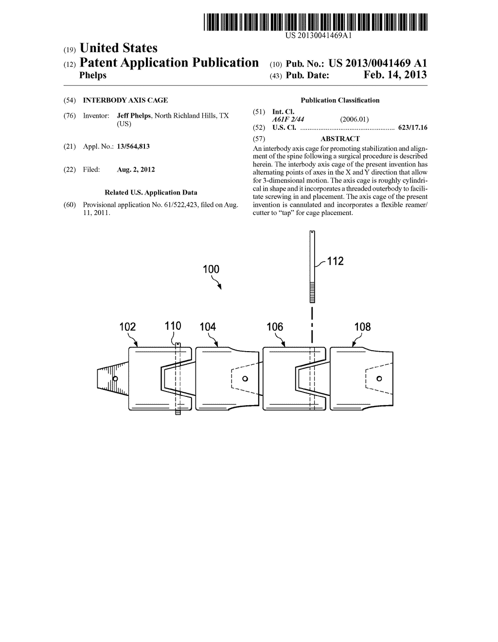 INTERBODY AXIS CAGE - diagram, schematic, and image 01