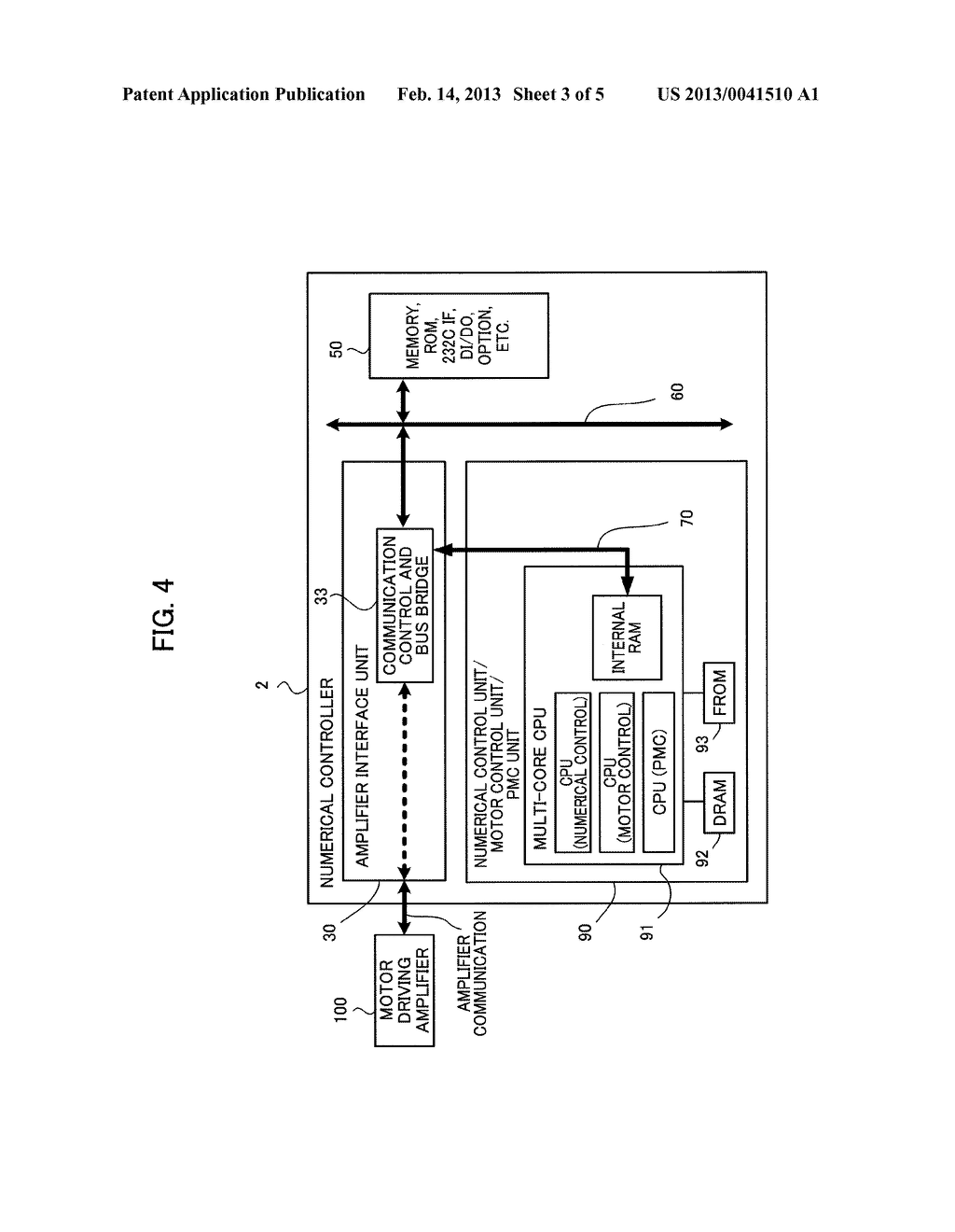 NUMERICAL CONTROL SYSTEM HAVING MULTI-CORE PROCESSOR - diagram, schematic, and image 04