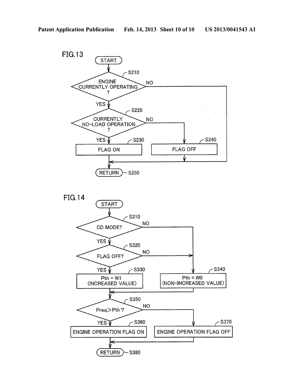 CONTROL DEVICE FOR HYBRID VEHICLE, AND HYBRID VEHICLE INCORPORATING     CONTROL DEVICE - diagram, schematic, and image 11