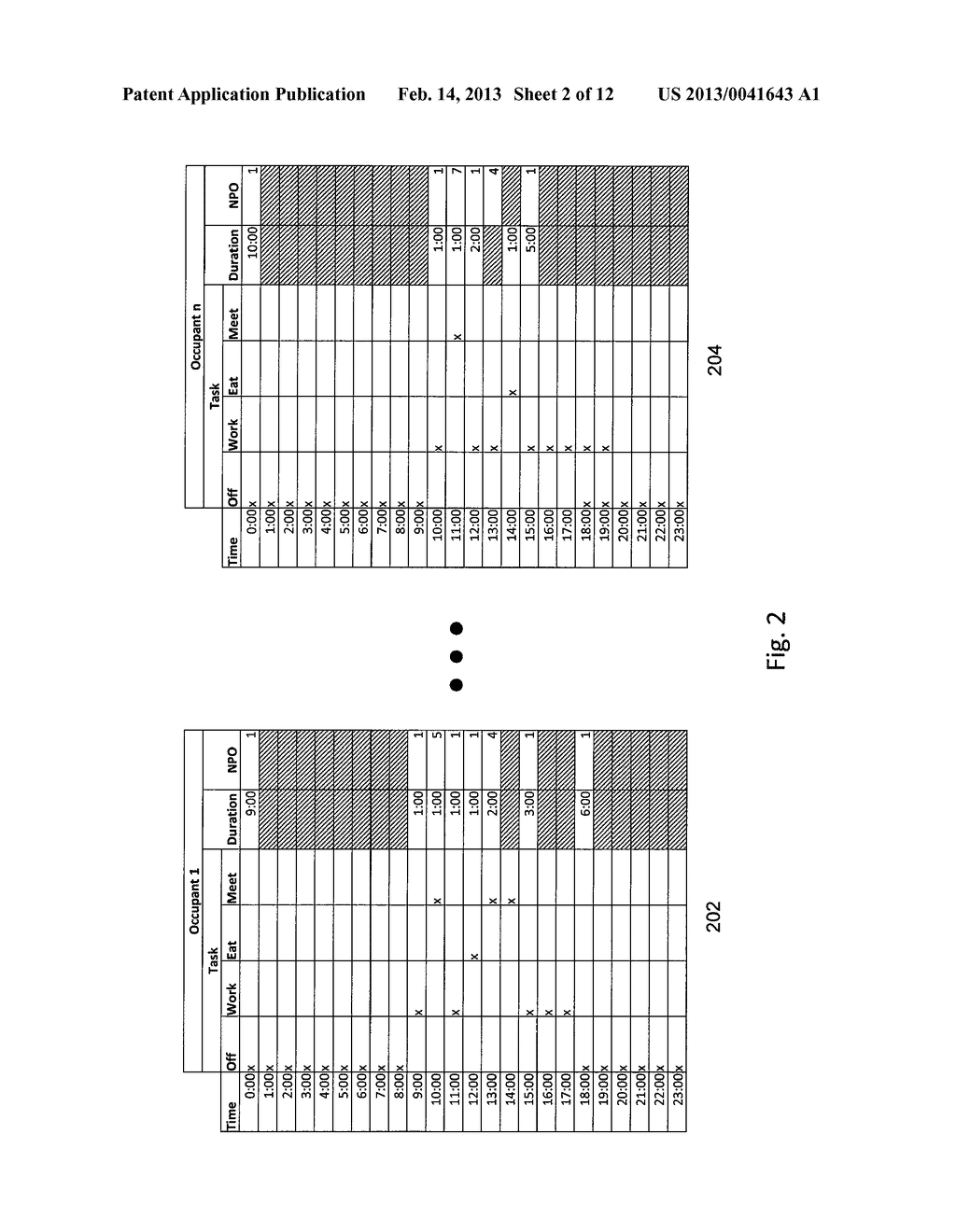 METHOD AND SYSTEM FOR GENERATING OCCUPANT SCHEDULES - diagram, schematic, and image 03