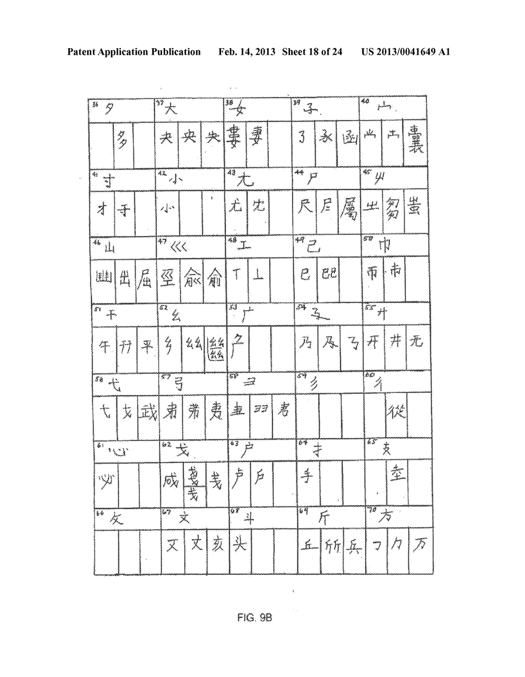 Method for Creating Chinese Character Scripts and Chinese Character-Based     Scripts of Other Languages - diagram, schematic, and image 19