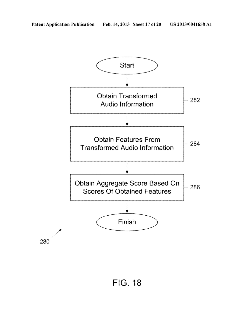 SYSTEM AND METHOD OF PROCESSING A SOUND SIGNAL INCLUDING TRANSFORMING THE     SOUND SIGNAL INTO A FREQUENCY-CHIRP DOMAIN - diagram, schematic, and image 18