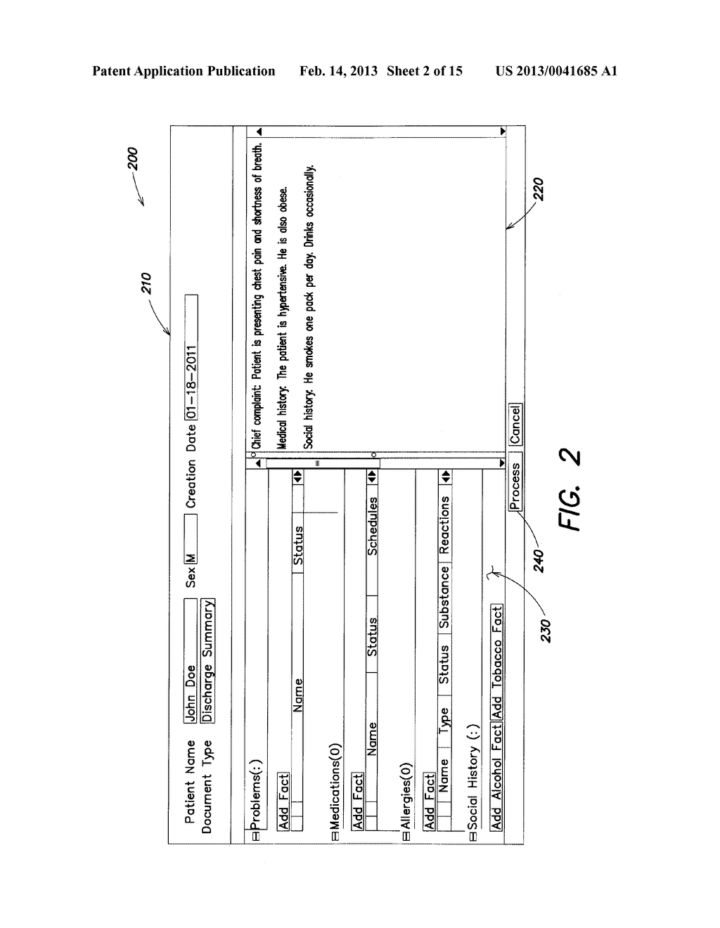 METHODS AND APPARATUS FOR PRESENTING ALTERNATIVE HYPOTHESES FOR MEDICAL     FACTS - diagram, schematic, and image 03