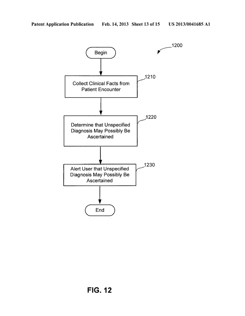 METHODS AND APPARATUS FOR PRESENTING ALTERNATIVE HYPOTHESES FOR MEDICAL     FACTS - diagram, schematic, and image 14