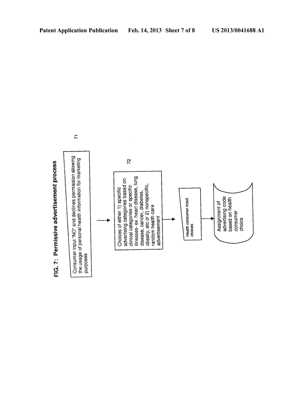 SYSTEM AND METHOD FOR DELIVERING HEALTHCARE ADVERTISEMENTS - diagram, schematic, and image 08