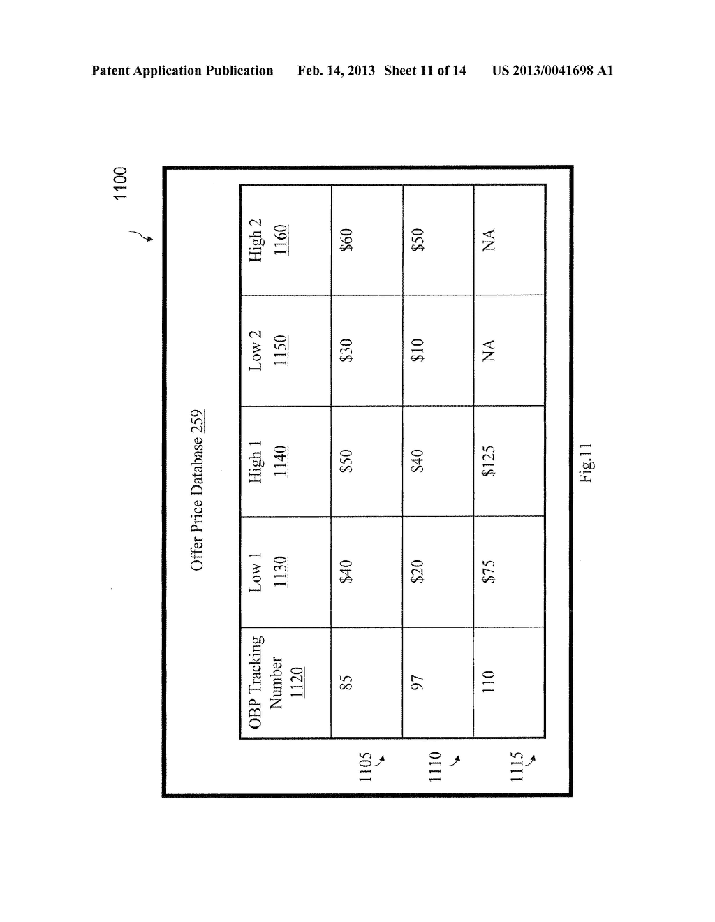 COMPUTER METHOD AND APPARATUS FOR OUTCOME-BASED PRICING OF GOODS AND     SERVICES - diagram, schematic, and image 12