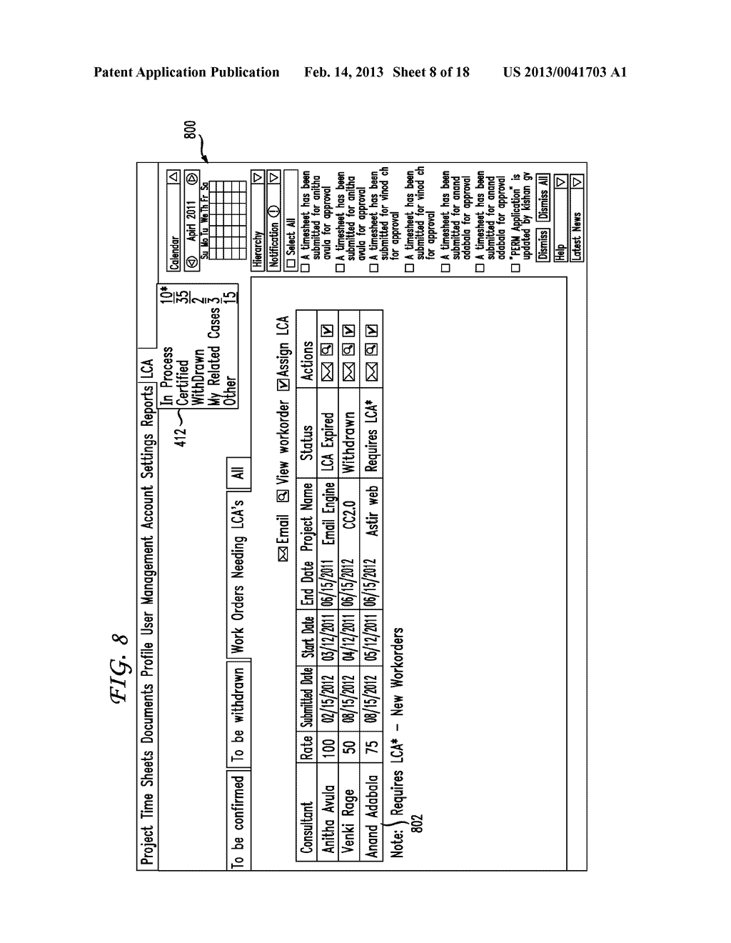 SYSTEM AND METHOD FOR MANAGING IMMIGRATION STATUS - diagram, schematic, and image 09