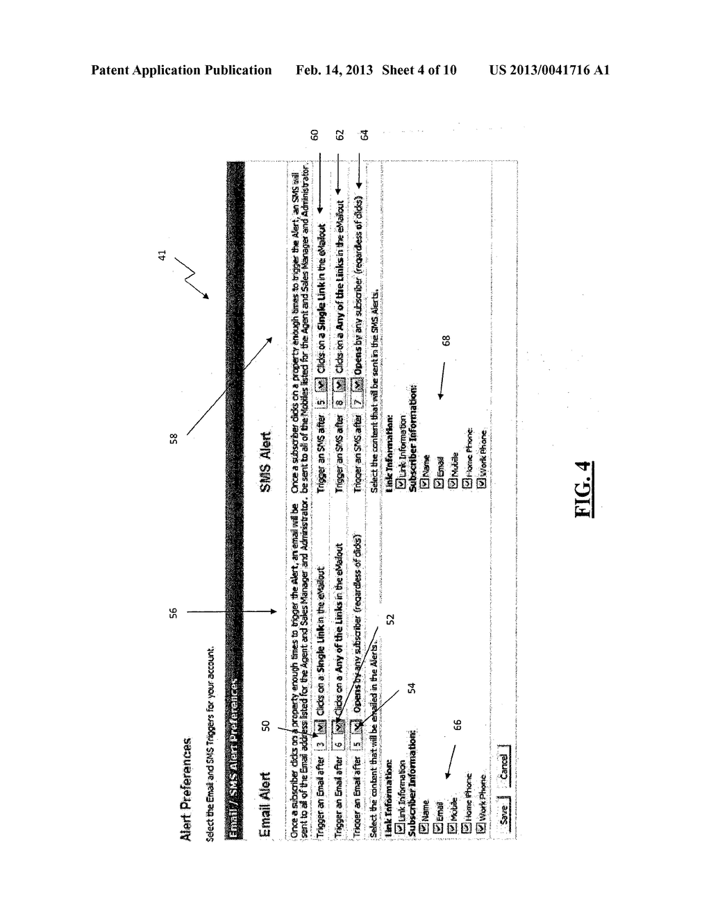 METHOD FOR NOTIFYING A SALES PERSON OF A SALES PROSPECT - diagram, schematic, and image 05