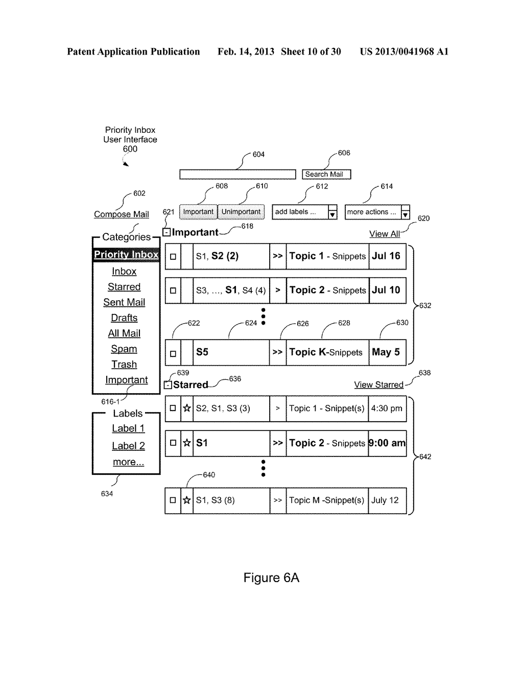 PRIORITY INBOX NOTIFICATIONS AND SYNCHRONIZATION FOR MESSAGING APPLICATION - diagram, schematic, and image 11